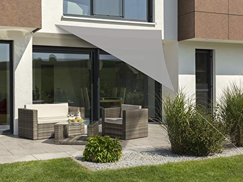 -Schirme Lanzarote 360 X 360 X 360 Cm Tenda da Sole. Unisex Adulto Grigio Argentato