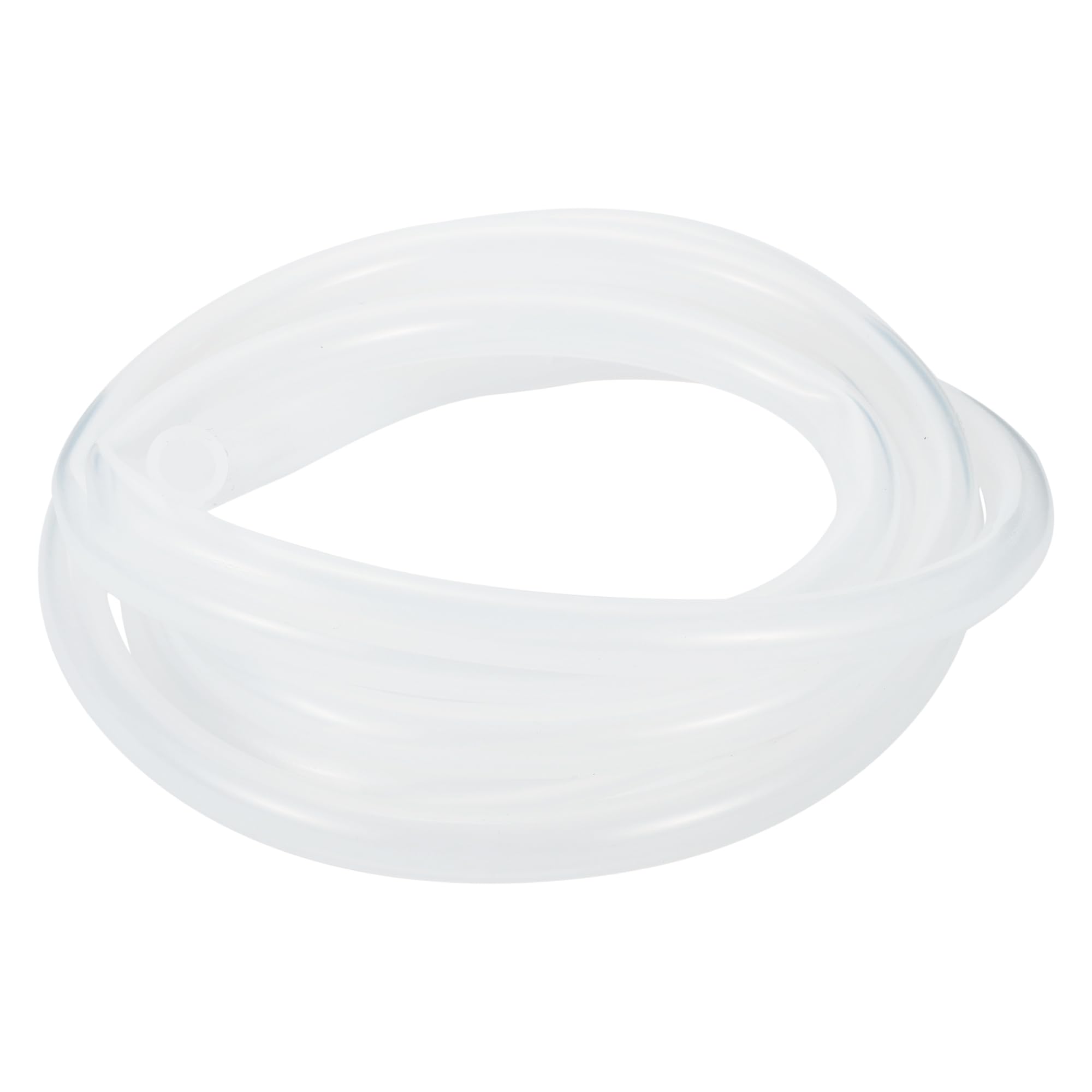 HEROFFIX 1 Pcs for Air and Water Silicone Vacuum Tubing Hose High Temperature Automotive Vacuum Line 15FT 3/8" 10mm ID 2mm Thickness Clear Silicone