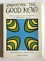 Announcing the good news;: Homilies on the "A" cycle of readings for Sundays and holy days 0818902159 Book Cover