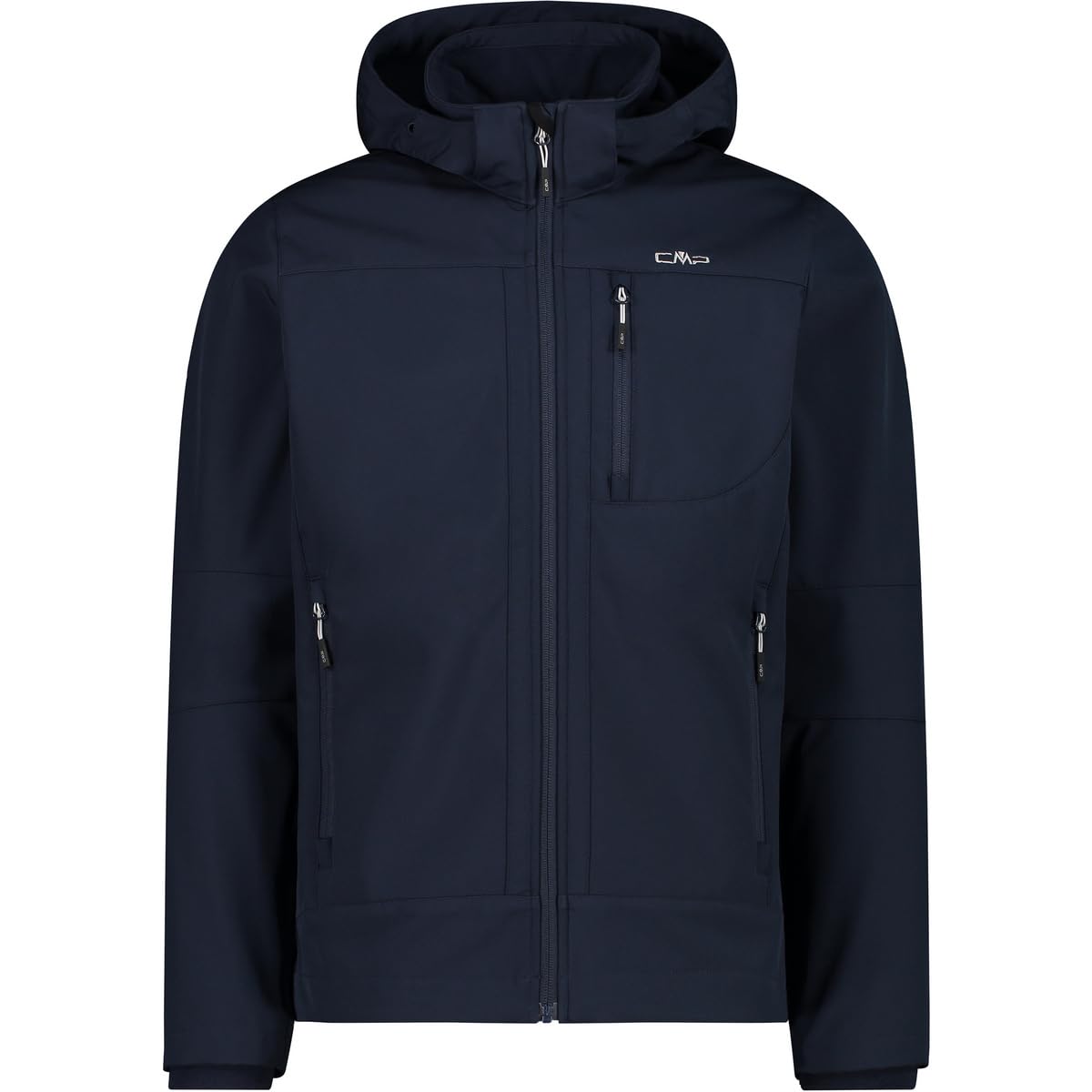 CMP - Man Jacket Zip Hood, B.Blue-Ice, 58