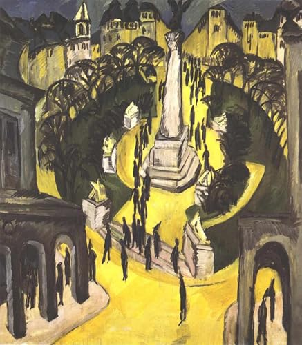 Cuadro Ballerino di Ernst Ludwig Kirchner de ZHAOSHAN de 60x90cm para decoración