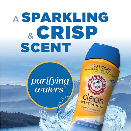 Image of Arm & Hammer Clean Scentsations Scent Booster, Laundry Purifying, 45 Oz