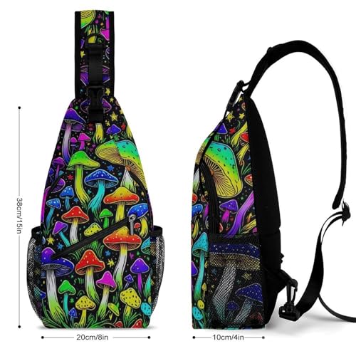 Mochila tipo sling para viajes y actividades al aire libre miniatura 2
