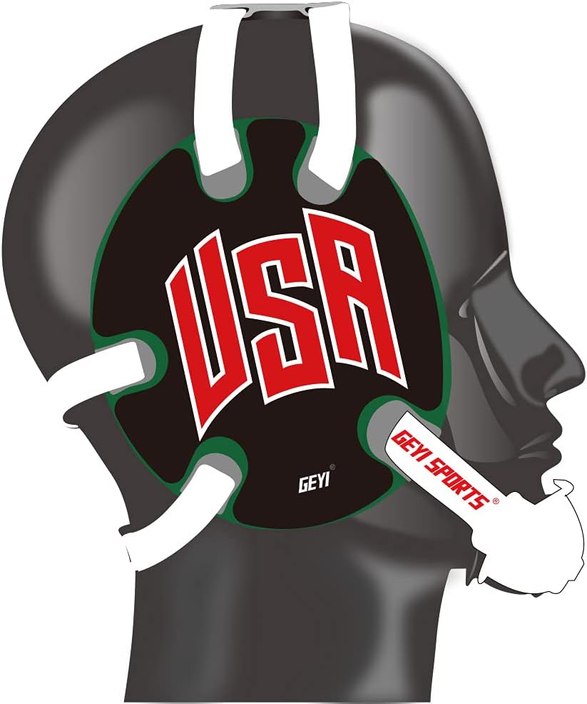 Wrestling earguard USA Flag Stickers