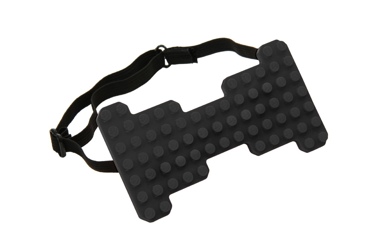 elope Bricky Block Black Bow Tie