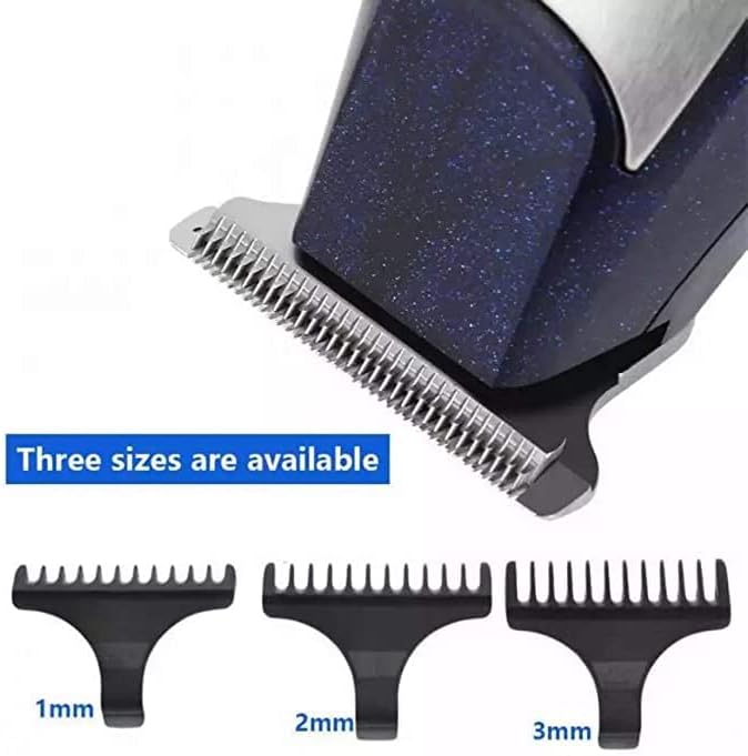VGR V-212 Hair Clipper with 1mm, 2mm, and 3mm comb guides