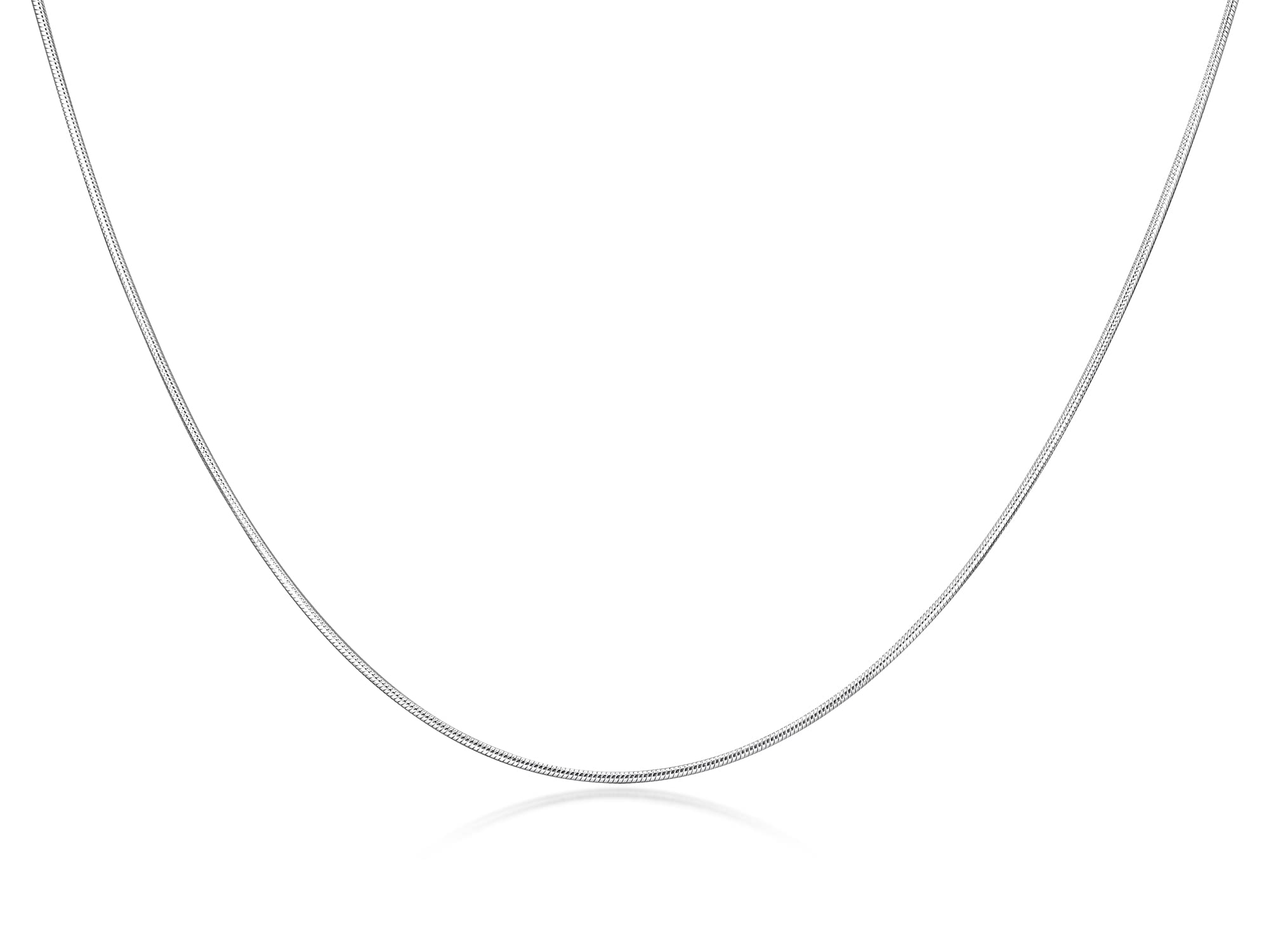 Schlangenkette 1,4mm - 925 Silber - Länge wählbar 40-100cm