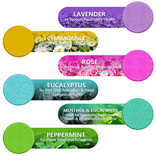 Minslis Shower Steamers Aromatherapy, 6-Pack Of Bath Bombs Relaxation, Stress Relief, And Self Care Birthday Gifts Floral Essential Oil Scented For Women And Men #TOP1