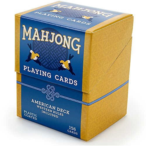 Baraja de 156 cartas estilo Mahjong americano