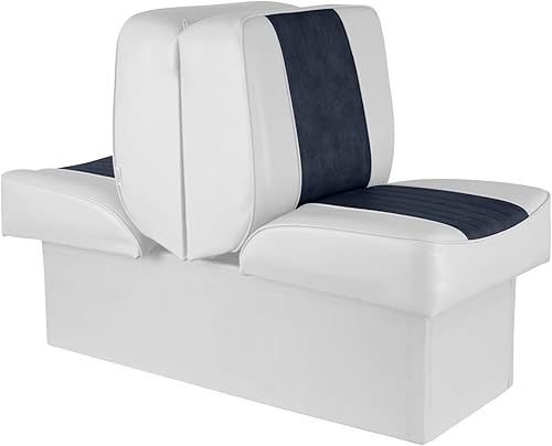 Miniatura 1 de Wise 8WD707P-1-924 Asiento de salón de lujo (blancoazul marino)