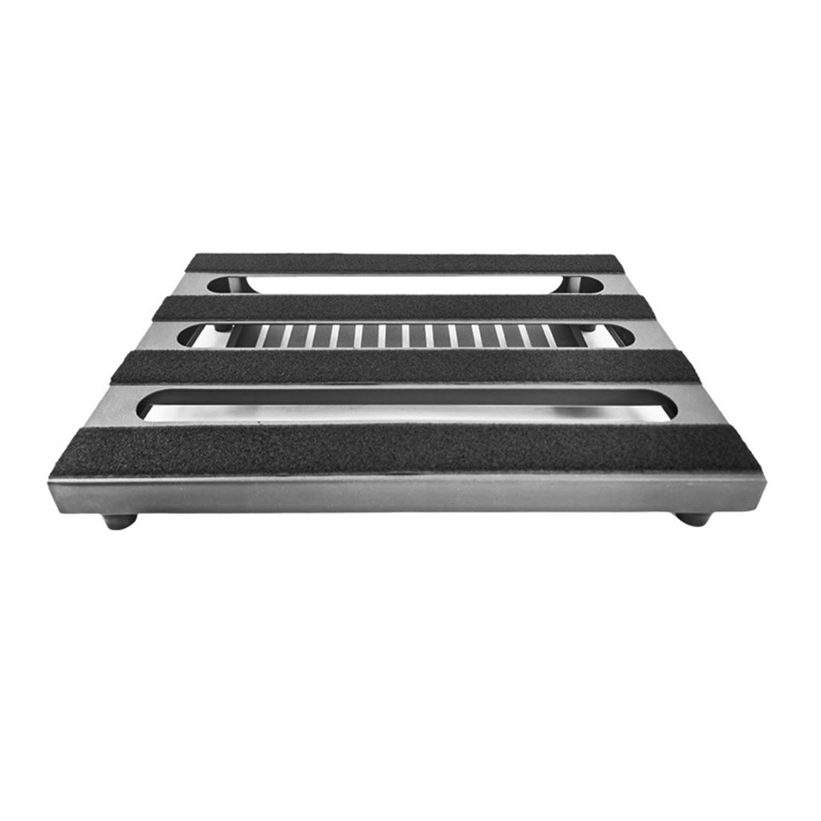 Colaxi Guitar Effect Pedalboard Alloy Anti Slip Portable Sturdy Stable Detachable Bass Pedalboard for Musical Instrument Accessories, S