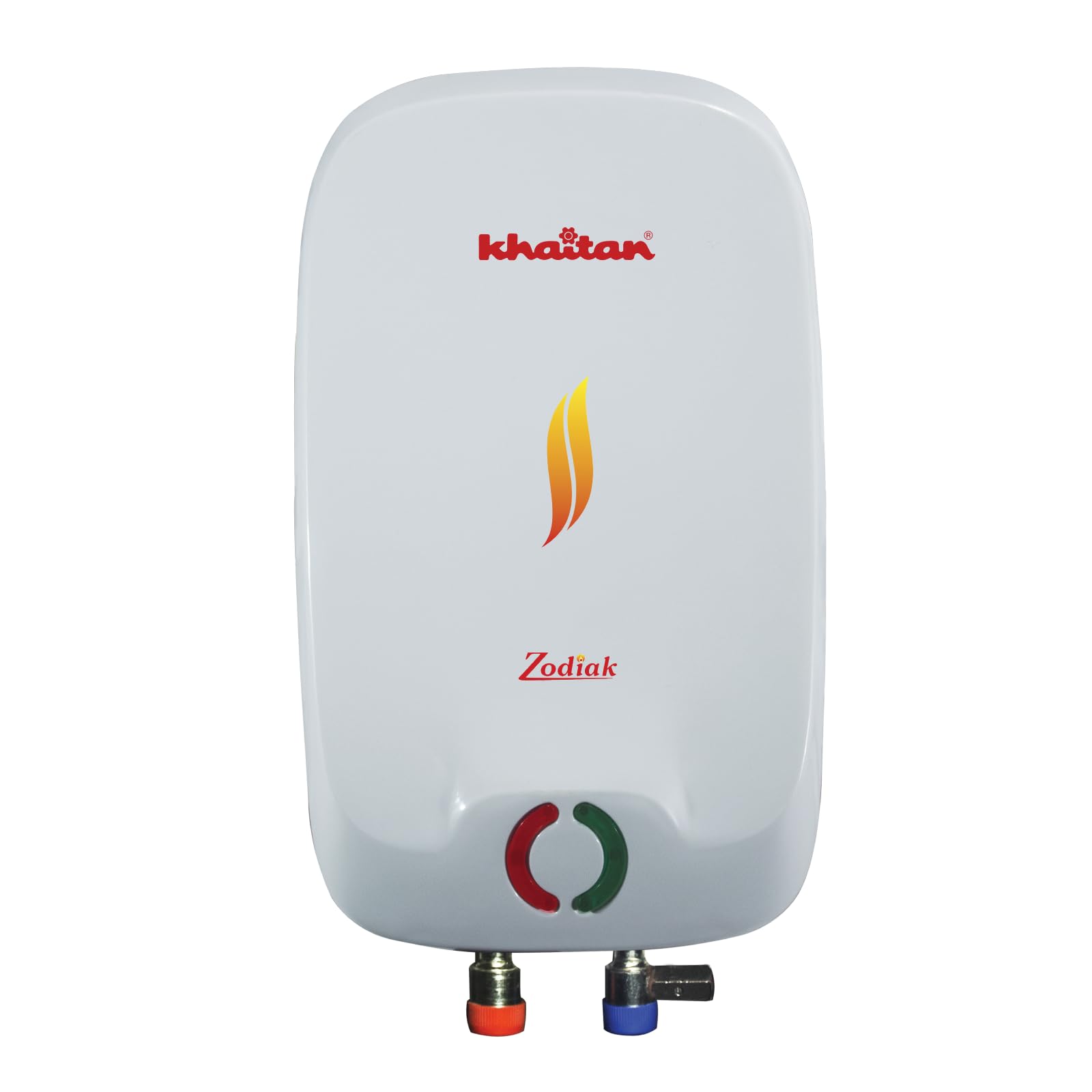 Khaitan Zodiak Instant Water Heater Geyser 3L | Made for Bathroom & Kitchen | Rust-Proof PP Body | Stainless Steel Tank | Wall Mounting | 2-Yr Warranty | White-image-12