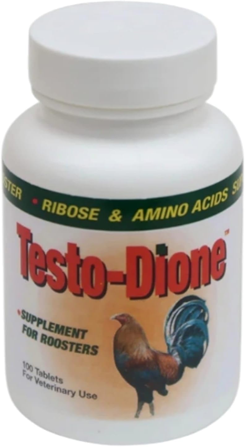 ALLFAST TESTODIONE para GALLOS Finos TESTO Powerful 100 TABLETAS for Rooster