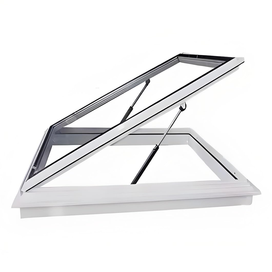 Ventana de techo de aluminio para áticos y sótanos, fácil instalación, ideal para terrazas e iluminación del hogar, solución de ventilación para propietarios de viviendas