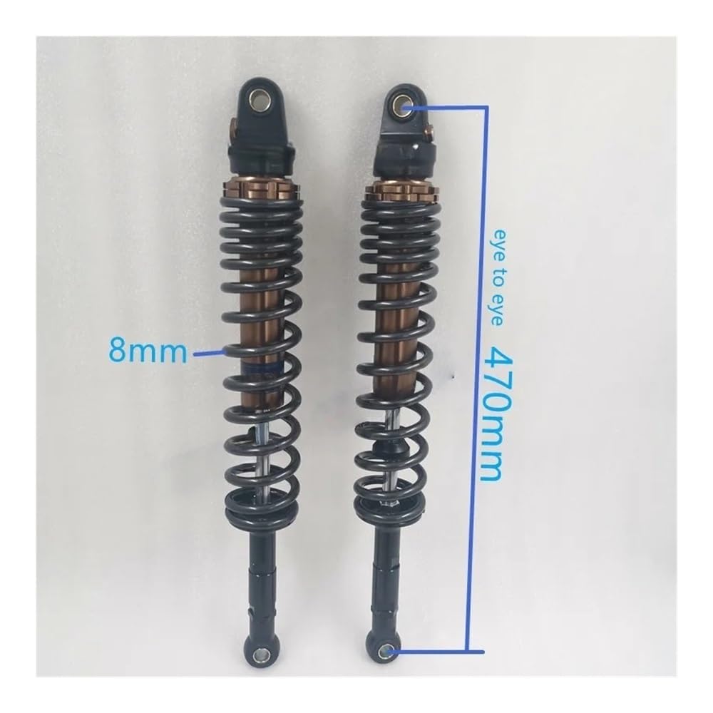 pneumatico shock Ammortizzatori Per Moto Da 8 Mm A Molla 400
