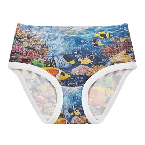 Undersea Fish Toddler Girls's Underwear 2T 202b8698