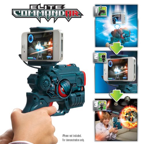 Wow Wee 0140 - App Gear Elite Commandar, Spielzeugpistole für die Spiele-App Cover