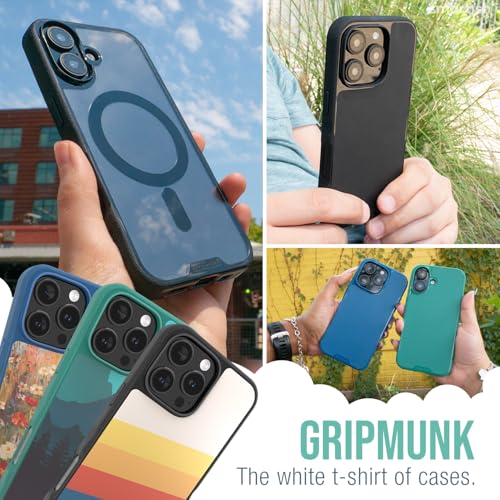 Image of Smartish iPhone 16 Pro Max Clear Case - Gripmunk [Lightweight + Protective] Slim Drop Tested Ultra Thin Grip Cover for Apple iPhone 16 Pro Max - Clearly Clear