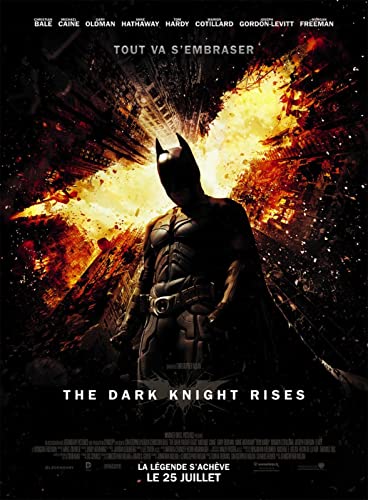Affiche de cinéma originale The Dark Knight Rises poster 120x160