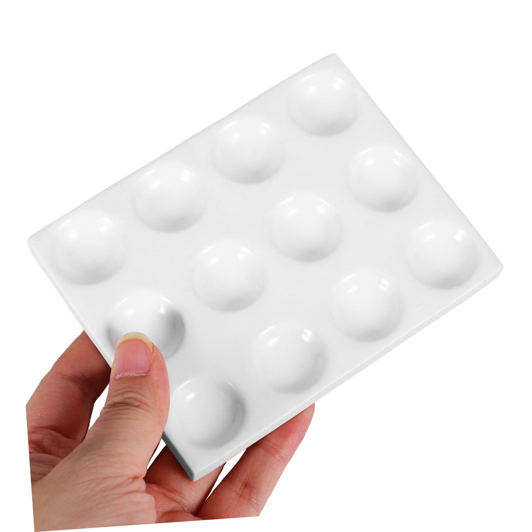 iplusmile 5piezas Placa De Reacción De Porcelana Para Experimentos Químicos Laboratorio Material Cerámico Resistente y Versátil