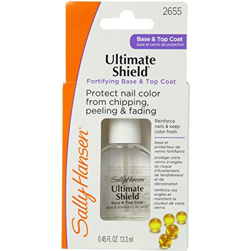 Sally Hansen Ultimate Shield Base & Top Coat Nail Polish for Women, 0.45 oz