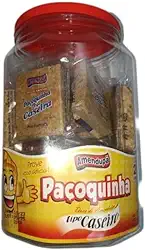 Paçoca Paçoquinha Caseira Amendupã 65g C/ 20 Unid