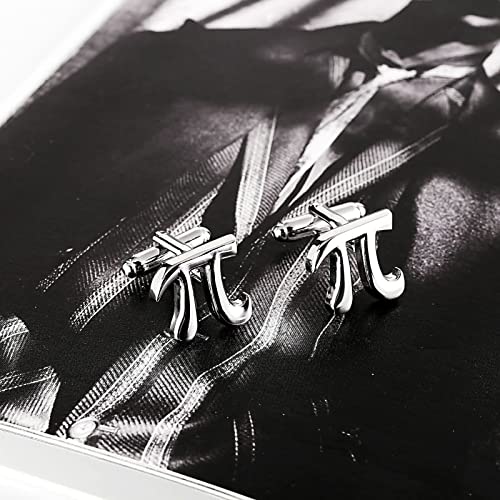 Mancuernillas de acero inoxidable para hombre miniatura 3