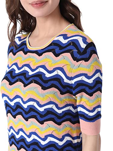 Image of VERO MODA Women's Rayon Blend Slim Fit Top