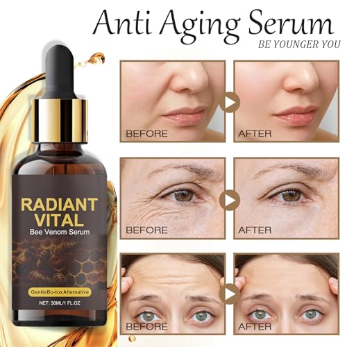 Bo-tox bee venom serum For Anti Wrinkle - Bo-tox liquid solution - liquid wrinkle Removal - Anti Aging Serum For Sagging & Fine Lines - Mild Formula For Deep Moisturizng & Firming - Image 4