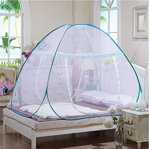 WorldCare® Azul, Cama de 1.0 m (3.3 pies) Mosquitera Para La Cama, Rosa Estudiante Litera Cama Mosquitera de Malla, Precio Barato Para Adultos doble Malla de Cama Carpa