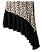 Leopard Printed Swing Dance Skirt for Salsa, Tango, Latin Swing Dance (LX003) (Small)