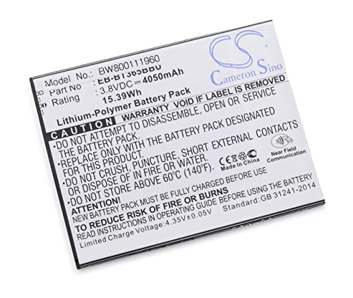 Vhbw Li-Poly Batteria 4050mAh (3.7V) Compatibile