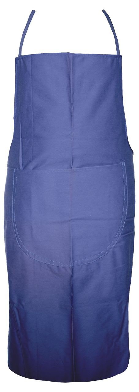 Tablier de travail Jah AP 133 bleu en lot de 10 pour la protection d'atelier