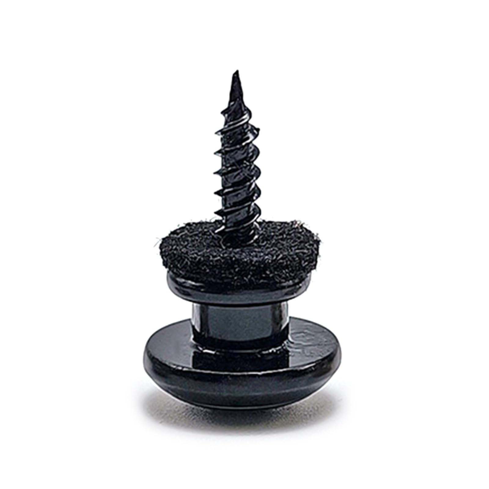 NUOYAQI Uncles Electric Guitar Strap Lock Screws Guitar Strap End Pin Tail Nail Lock Button Pegs for Acoustic Electric Guitar Ukulele, as the pic show, Black