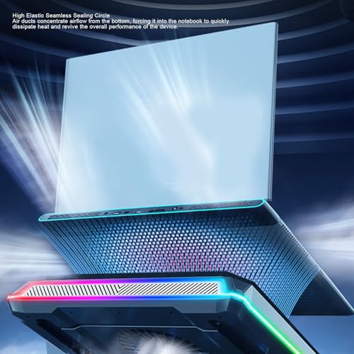 Jectse Base de Enfriamiento para Laptop Gaming RGB miniatura 6