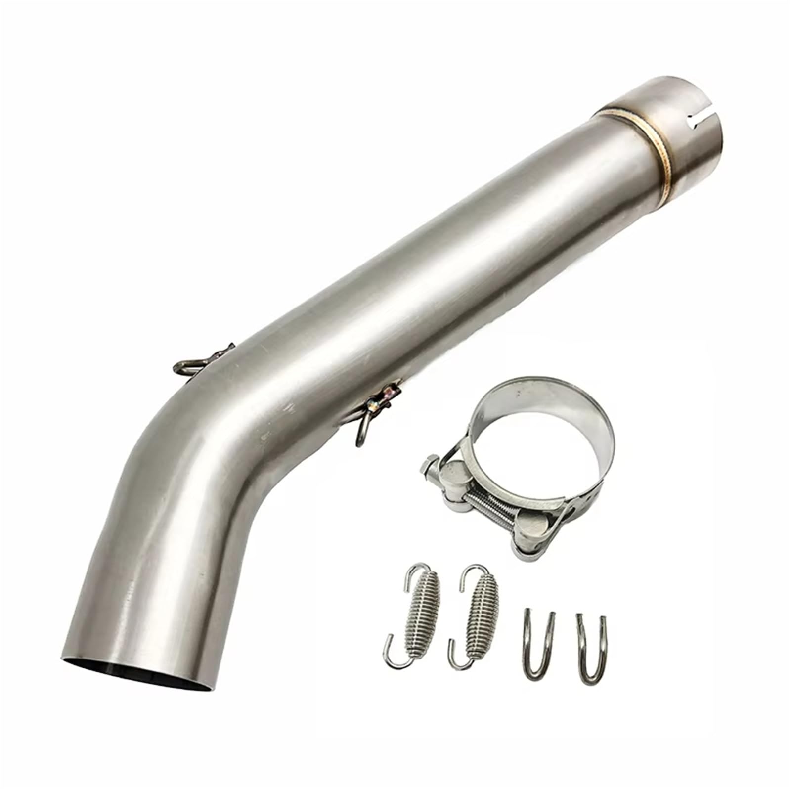 Auspufftopf Auspuff Mittel Link Rohr für BMW F 850 GS ADV 2018-2021