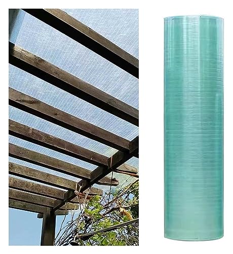 Feuille de toiture polycarbonate transparent protection UV plaque imperméable serre 1,2x5 m