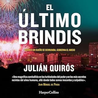 Diseño de la portada del título El &uacute;ltimo brindis