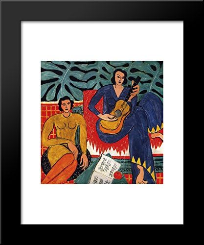 ArtDirect Music 20x24 Framed Art Print by Matisse, Henri