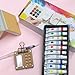 Mini Watercolor Paint Set, Portable Artist Watercolor Travel Kit with 12 Color, 8 Grids Pocket Wooden Palette, Sketchbook, Brush for Artists, Painters, Students
