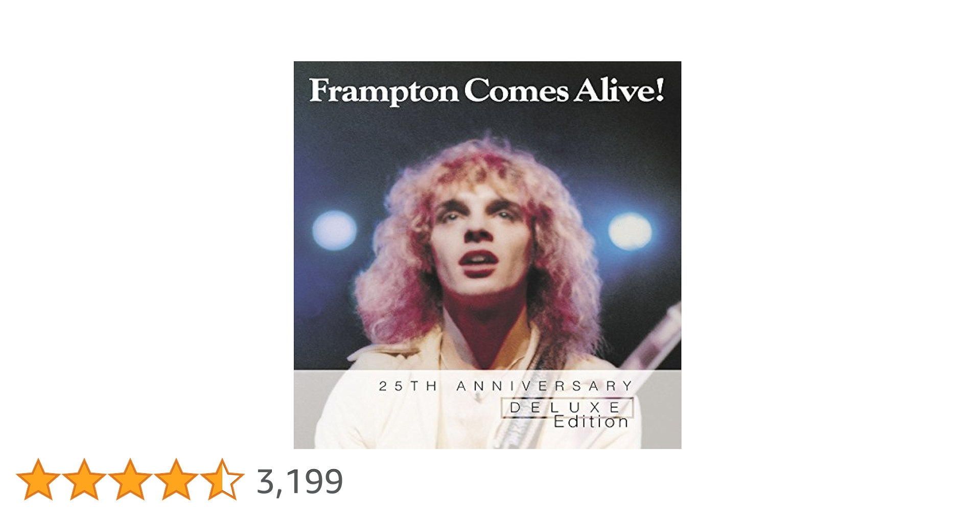 ★DELUXE EDITION！FRAMPTON COMES ALIVE！+4 Amazon.com: Frampton Comes Alive: 0082839650526: Peter