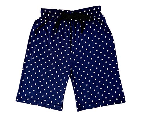 Image of IndiWeaves Girls Relaxed Fit Shorts (Multicolor13, 8-9 Years) Pack of 4