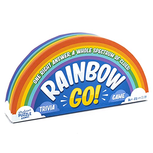 Rainbow Go juego de trivia rápido para toda la familia miniatura 1