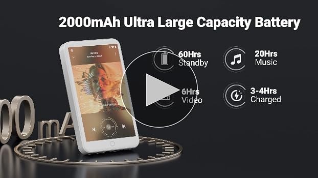 Amazon.com: Fanvace 96GB MP3 Player with Bluetooth and WiFi