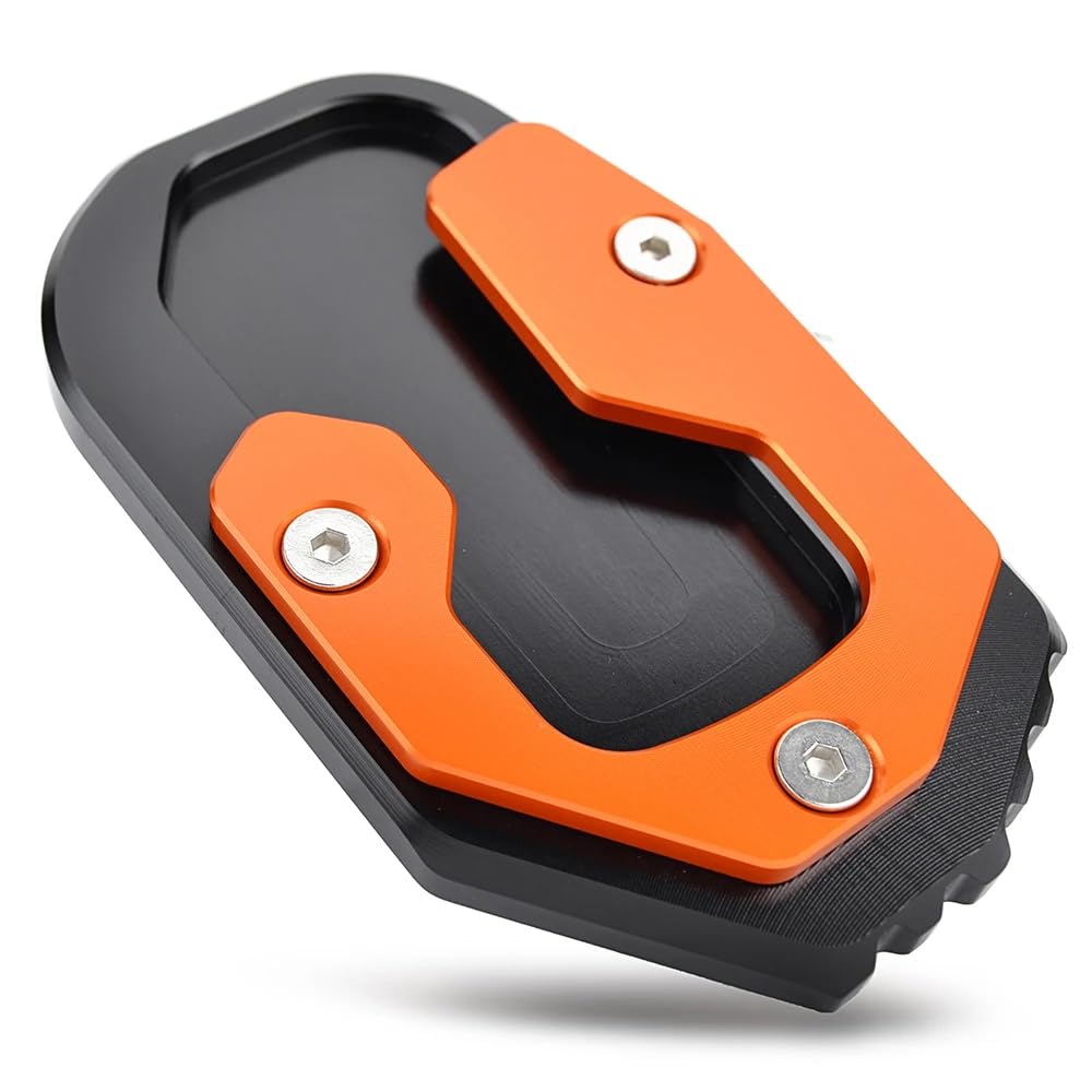 Motorcycle Side Stand Pad Kick For HARLEY PAN AMERICA 1250 S 1250S PA1250 PA 1250 S 2021 2022 Extension Pad Foot Support Plate,Orangestyle