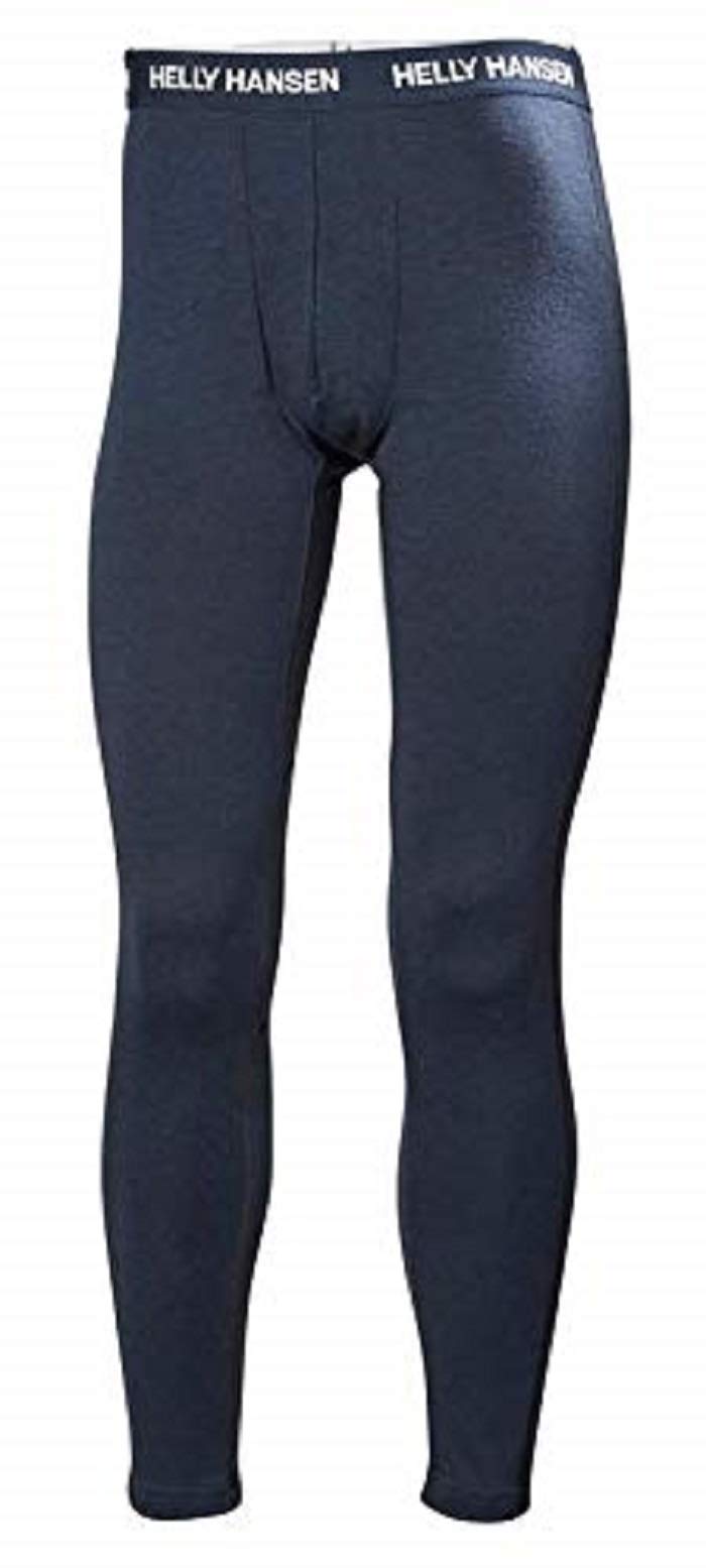 Helly Hansen HH LIFA Merino Baselayer Thermal Conjunto de Camisa y Pantalon, Unisex niños, Azul Marino, 4