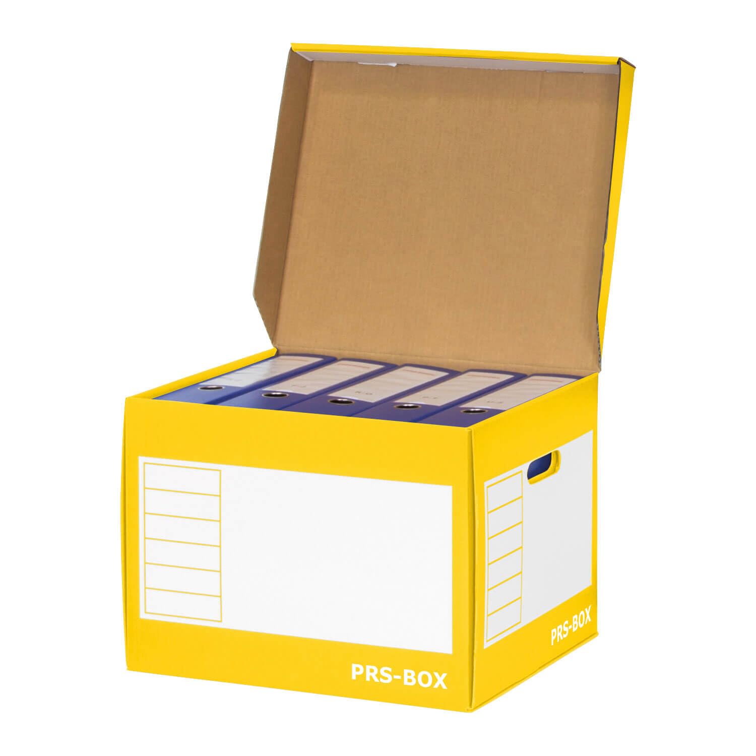 PRS Deckelbox color SET, 5 Farben, jeweils 2 Stück, Gesamt 10 Stück | Aufbewahrungsbox, Spielkiste, Lagerkiste, ident mit der PRESSEL Deckel-Boxen