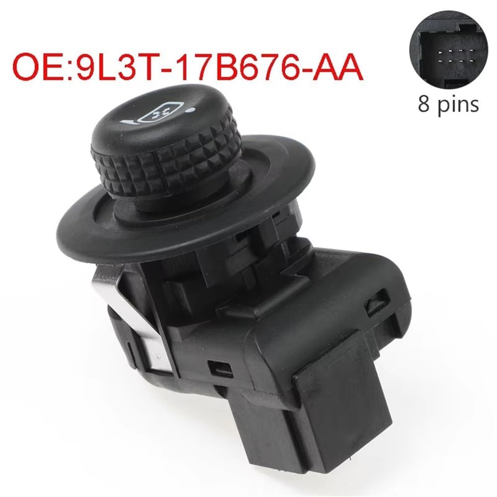Car Mirror Switch for Lincoln for MKS 2009-2012 Side View Mirror Control Switch 9L3T-17B676-AA 9L3T17B676AA