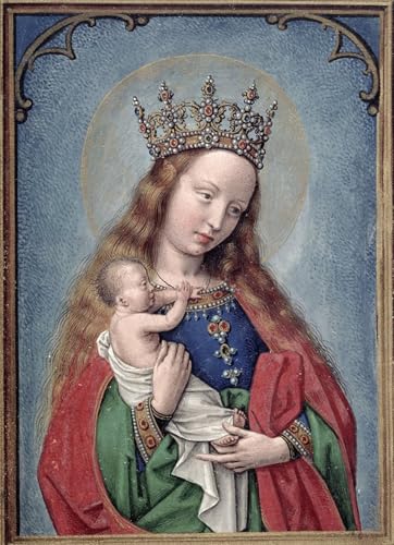 Art posters de la Vierge à l'Enfant Simon Bening, une impression murale d'exception