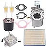 Tvent FE290 Carburetor + 1014523 Fuel Pump Replacement for Golf Cart Club Car DS Precedent Turf Carryall Carb 1018056-01 101805601 1019056-01 101905601 1016438 1016439 1016440 1016441 17561 1998-UP